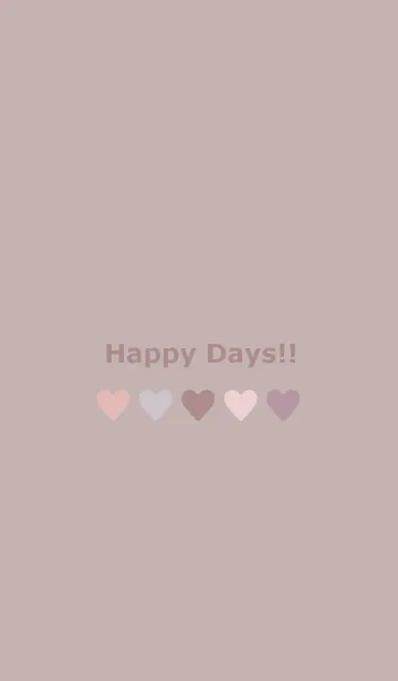 [LINE着せ替え] Happy Days**の画像1