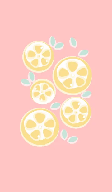 [LINE着せ替え] Sliced lemon theme 48の画像1
