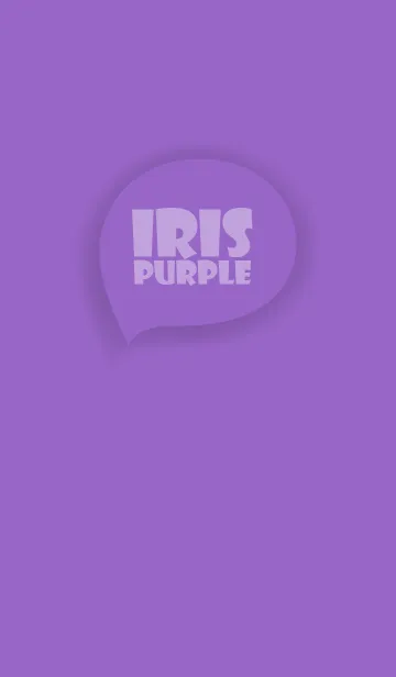 [LINE着せ替え] Love Iris Purple Button (jp)の画像1