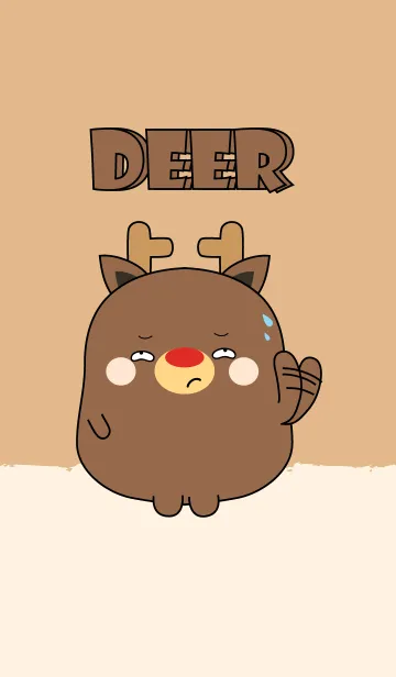 [LINE着せ替え] Emotions Fat Deer (jp)の画像1