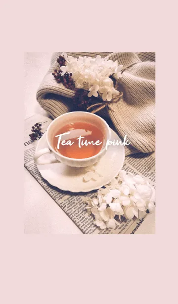 [LINE着せ替え] Tea time_pinkの画像1