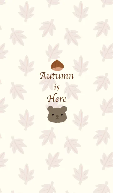 [LINE着せ替え] Autumn is Hereの画像1