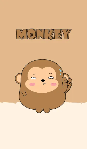 [LINE着せ替え] Emotions Fat Monkey (jp)の画像1