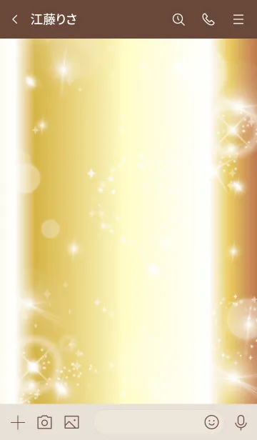 [LINE着せ替え] ボルドー : 最強恋愛運の黄金ハートの画像3