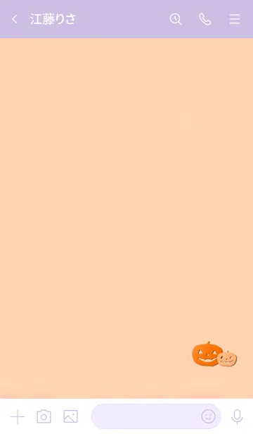 [LINE着せ替え] Halloween pumpkin 1000001の画像3