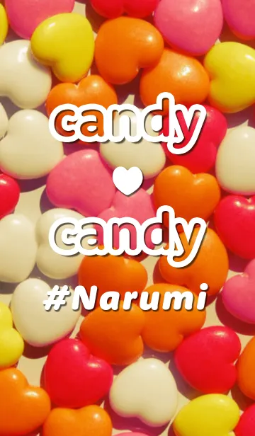 [LINE着せ替え] 【なるみ】✖︎ キャンディ♡キャンディの画像1