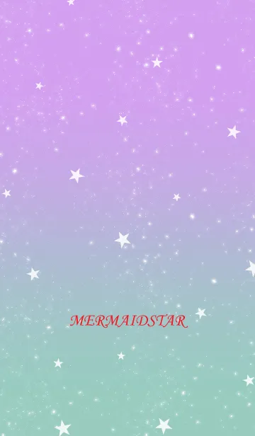 [LINE着せ替え] マーメイドと星の画像1