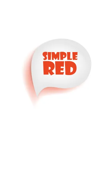 [LINE着せ替え] Red & White Vr.1 (JP)の画像1