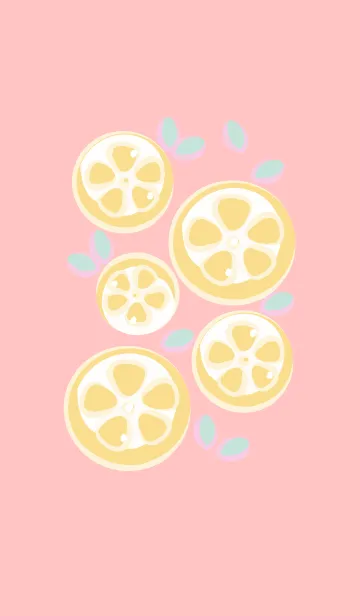 [LINE着せ替え] Sliced lemon theme 49の画像1