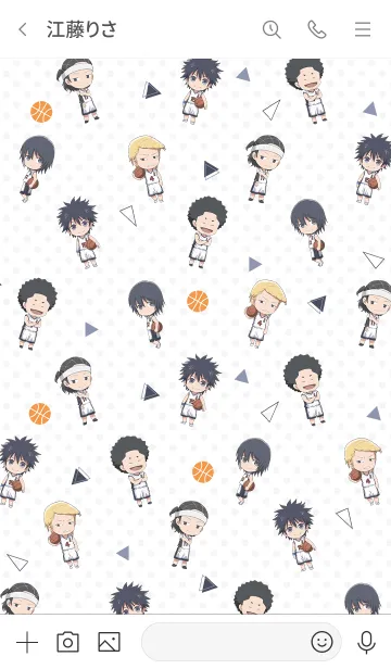 [LINE着せ替え] TVアニメ「あひるの空」九頭龍高校ver.の画像3