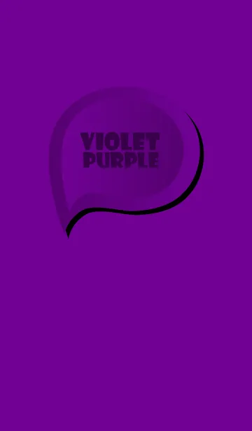 [LINE着せ替え] Violet Purple Button (JP)の画像1