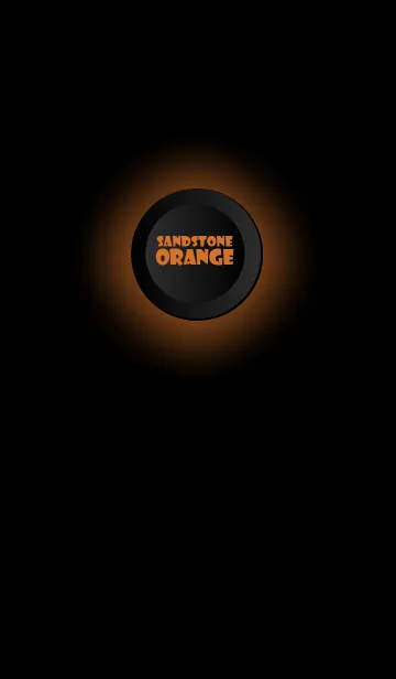 [LINE着せ替え] Sandstone Orange Button In Black V.2(jp)の画像1