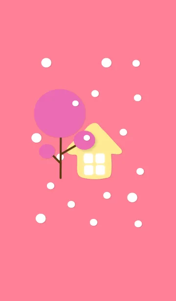 [LINE着せ替え] Sweet little home 71の画像1