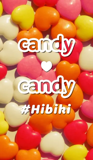 [LINE着せ替え] 【ひびき】✖︎ キャンディ♡キャンディの画像1