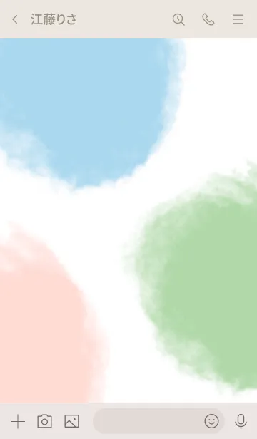 [LINE着せ替え] シンプルなきせかえ4-11の画像3