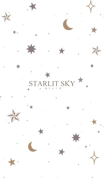 [LINE着せ替え] -STARLIT SKY- SIMPLE 16の画像1