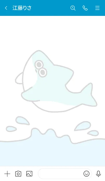[LINE着せ替え] さめめめめの画像3