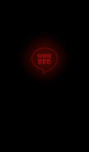 [LINE着せ替え] Wine Red Neon Theme Vr.4 (JP)の画像1