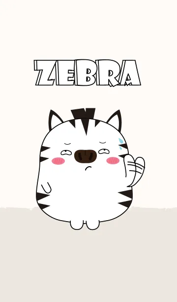 Emotions Fat Pink Zebra (jp)の着せ替えメイン画像