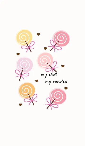 [LINE着せ替え] lovely colorful candy 48の画像1