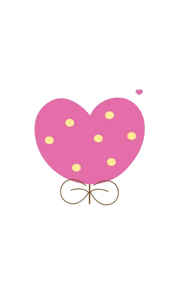 [LINE着せ替え] Lovely heart flower 62の画像1