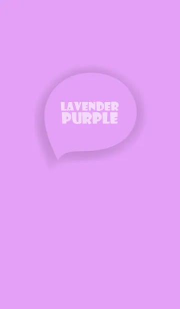 [LINE着せ替え] Love Lavender Purple Button (jp)の画像1