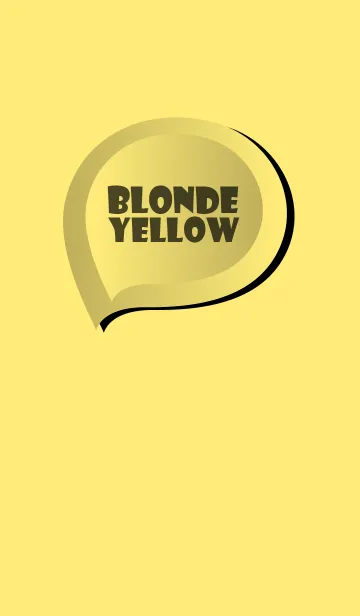 [LINE着せ替え] Blonde Yellow Button V.2 (JP)の画像1