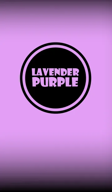 Simple lavender purple and Black (jp)の着せ替えメイン画像