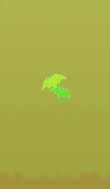 [LINE着せ替え] Halloween bat 100003の画像1