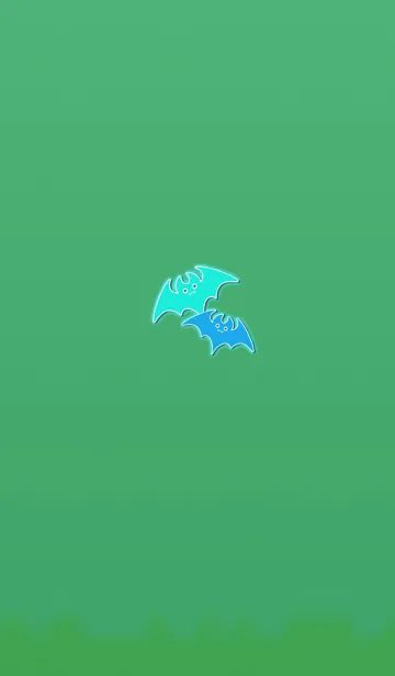 [LINE着せ替え] Halloween bat 100006の画像1