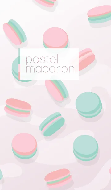 [LINE着せ替え] Pastel Macaronの画像1