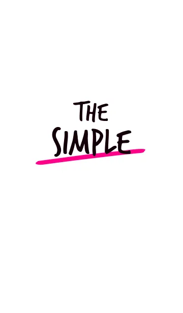 [LINE着せ替え] ザ・シンプル 0011の画像1