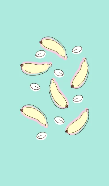 [LINE着せ替え] Bananas theme 62 :)の画像1