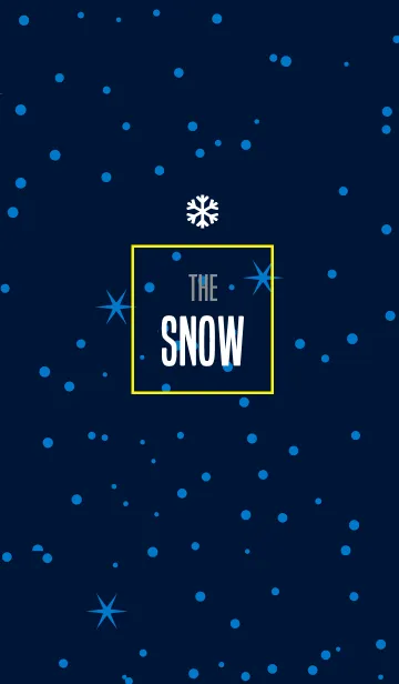 [LINE着せ替え] ザ・スノー 01の画像1