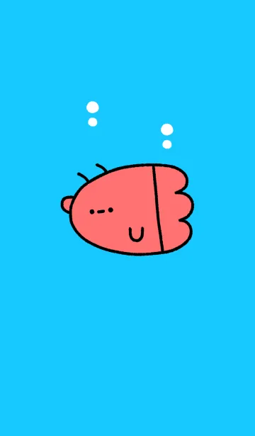 えびのチュリンプ着せかえのLINE着せ替え