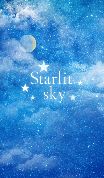 [LINE着せ替え] Starlit sky-02 ---TSG---の画像1