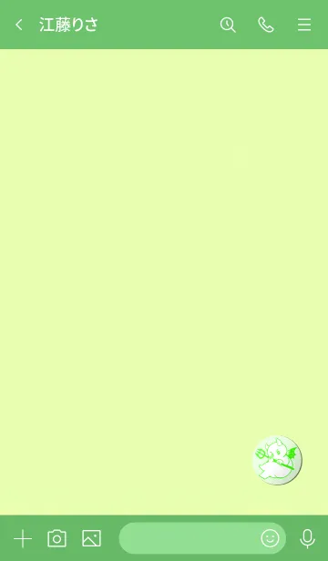 [LINE着せ替え] Simple cute devil 10000004の画像3