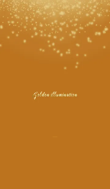 [LINE着せ替え] オレンジ : イルミネーションの画像1