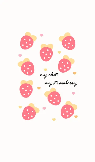 [LINE着せ替え] lovely strawberry 27 ^^の画像1