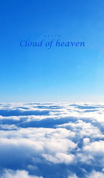 [LINE着せ替え] Cloud of heaven -MEKYM- 12の画像1