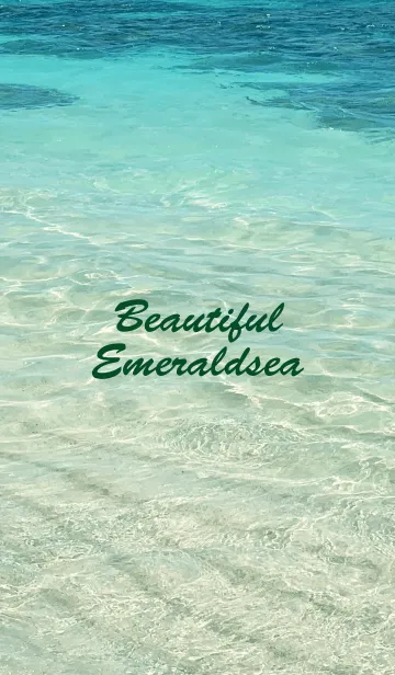 [LINE着せ替え] -Beautiful Emeraldsea- MEKYM 22の画像1