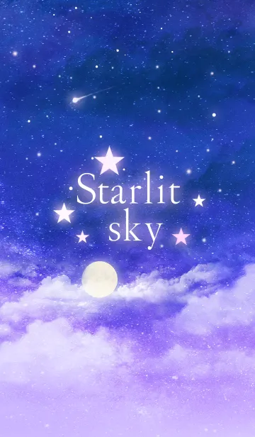 [LINE着せ替え] Starlit sky-03 ---TSG---の画像1