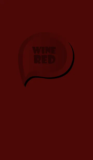 [LINE着せ替え] Wine Red Button (JP)の画像1