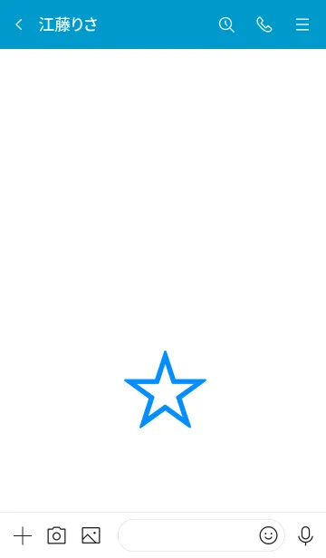 [LINE着せ替え] シンプル スター。12の画像3