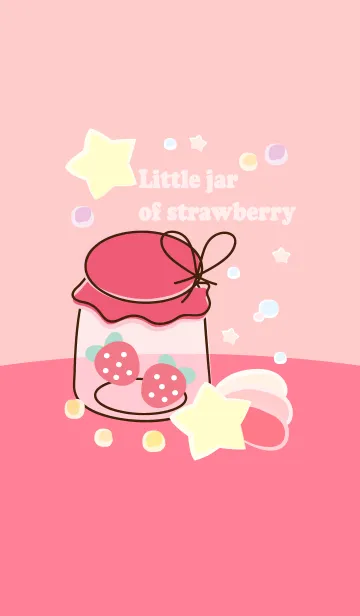 [LINE着せ替え] little jar of strawberry 17の画像1