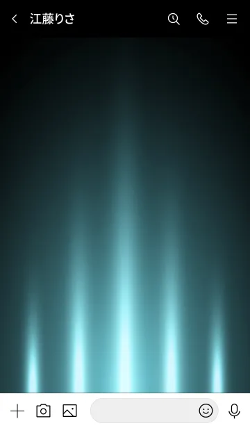 [LINE着せ替え] BABY BLUE LIGHT 2の画像3