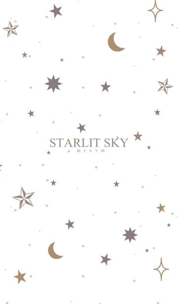 [LINE着せ替え] -STARLIT SKY- SIMPLE 19の画像1