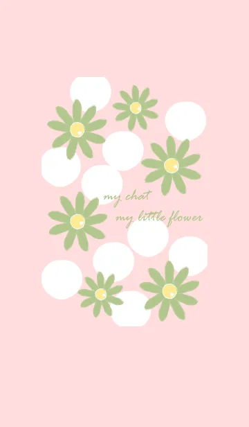 [LINE着せ替え] My chat my little flower 28の画像1