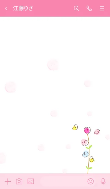 [LINE着せ替え] CANDYCOLOR FLOWERSの画像3