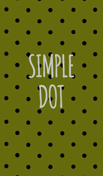 [LINE着せ替え] シンプル ドット 021の画像1
